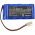 Helyettes�t� orvosi eszk�z Akkumul�tor Cardioline ECG AR2100 View 110699 2000mAh 24Wh 12V