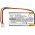 Helyettes�t� vezet�k n�lk�li Akkumul�tor Logitech A-00031 533-000069 180mAh/0.67Wh headset