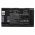 Helyettes�t� st�di�vaku Akkumul�tor Strobe Lighting Canon Speedlite EL1 LP-EL 2600mAh 18.72Wh 7.2V