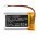 Helyettes�t� vezet�k n�lk�li f�lhallgat� Akkumul�tor Fodsports M1S Pro LFT802540 800mAh 2.96Wh