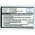 Helyettes�t� telefon Akkumul�tor BoostMobile Sprint C5120 Cleartalk 3.7V 1400mAh 5.18Wh Li-Ion