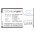 Helyettes�t� telefon Akkumul�tor Kyocera Kona S2150 SCP-50LBPS 950mAh 3.52Wh 3.7V