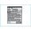 Helyettes�t� telefon Akkumul�tor Sagem my721x 287196843 3.7V 700mAh 2.59Wh Li-Ion
