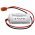 Helyettes�t� plc vez�rl� elem Panasonic COMP-239 BR-E5C5A 1200mAh 3.6Wh csatlakoz�val 3V