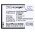Helyettes�t� telefon Akkumul�tor ZTE Blade Q Lux Li3822T43P3h675053 2300mAh 8.74Wh