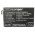 Helyettes�t� telefon Akkumul�tor NET10 ZTE Grand S Li3817T43P3h724940 1750mAh 6.65Wh 3.8V