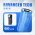 Helyettes�t� zsebl�mpa Akkumul�tor Baton 3 IMR16340 680mAh 2.52Wh