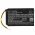Helyettes�t� hangsz�r� Akkumul�tor PWM-10T 2200-32400-001 1100mAh 4.07Wh