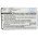 Helyettes�t� m�dialej�tsz� Akkumul�tor GEX-XMP3 XM-6900-0004-00 800mAh 3.7V 2.96Wh