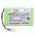 Helyettes�t� m�r�m�szer Akkumul�tor RD6000 61/160-0038-00 3900mAh 28.08Wh 7.2V