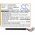 Helyettes�t� t�blag�p Akkumul�tor Verizon Ellipsis 10 MLP3276120-2P 6600mAh 25.08Wh 3.8V
