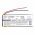 Helyettes�t� m�dialej�tsz� Akkumul�tor NW-E403 1-175-558-11 330mAh 1.22Wh 3.7V