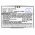 Helyettes�t� m�r�m�szer Akkumul�tor G1 UG-1LH 1600mAh 5.92Wh 3.7V