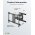 Goobay Pro TV fali tart� FULLMOTION (XL) 43-100 col 109-254cm max.60kg
