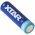 Xtar 14500 Li-Ion Akkumul�tor 3.7V 800mAh, �rintkez� fejjel