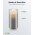 Goobay LED val�di viaszos gyertya �vegben 7,5x15cm id�z�t�vel melegfeh�r