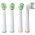 4db Deep Cleaning Brush csere elektromos fogkefefej Oral-B D10, D12, D16