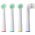 4db Sensitive Clean csere elektromos fogkefefej Oral-B D10, D12, D16 - Ki�rus�t�s!