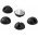 Goobay k�belrendez� 1-slot fekete 5db/csomag �ntapad�s elt�vol�that�