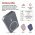 EMOS Powerbank k�ls� Akkumul�tor WI 1046, 10000mAh, 20W, Wireless t�lt�s, MagSafe compatibilis, sz�rke