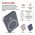 EMOS Powerbank k�ls� Akkumul�tor WI 522, 5000mAh, 20W, Wireless t�lt�s, MagSafe compatibilis, sz�rke