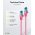 Goobay CAT 6A patchk�bel S/FTP 2m magenta LSZH