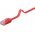 Goobay CAT 6 lapos patchk�bel U/UTP 3m piros
