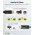 Goobay Standard DisplayPort-HDMI k�bel 8K@60Hz 1m aranyozott csatlakoz�k