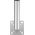Goobay alum�nium SAT parabola falitart� erk�lykorl�t szerel�s 350mm 50mm 850mm