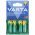 Varta Ready2Use AA Mignon ceruza Akkumul�tor 1.2V 2600mAh 4db/csomag inkl. Akkumul�torbox NiMH