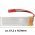 Helyettes�t� Akkumul�tor Lishi Toys L6052 LS-050 dr�n 3.7V 500mAh Li-Ion