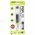 NEBO Poplite kulcstart� LED zsebl�mpa fekete 11cm elemekkel egy�tt 3xLR44