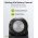 Goobay k�tz�n�s PIR mozg�s�rz�kel� fekete 180�/360� 12m IP44 k�lt�ri LED kompatibilis