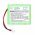 Helyettes�t� dab digit�lis r�di� Akkumul�tor DAB Digital Dual DAB 20 NA2000D08C101 1500mAh 12.6Wh