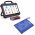 Helyettes�t� diagnosztikai szkenner Akkumul�tor Launch X431 Pad 2 X-431PADII 12000mAh 44.4Wh