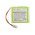 Helyettes�t� orvosi eszk�z Akkumul�tor Delfi 9-2100 4-2100-17 2000mAh 9.6Wh 4.8V