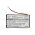 Helyettes�t� gps Akkumul�tor StreetMate GP-43 W423759 1200mAh 4.44Wh Li-Ion 3.7V
