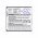 Helyettes�t� Akkumul�tor IS057-E 1800mAh 6.66Wh