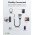 Goobay AUX adapter 1-b�l 2-be sztere� 3,5mm 0,18m