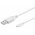 Goobay USB k�bel 2.0 micro USB csatlakoz�val 30cm feh�r - Ki�rus�t�s! - A k�szlet erej�ig!