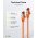 Goobay CAT 6 Patchk�bel S/FTP PiMF 0,15m narancs