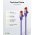 Goobay CAT 6 patchk�bel S/FTP lila 0,15m