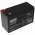 Fiamm FG20722 12V 7,2Ah 6,3mm csatlakoz�k Akkumul�tor VdS G192002 AGM �lom-zsel�s