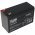 Fiamm 12FGH36 12V 9000mAh Akkumul�tor 6,3mm Faston AGM �lom-zsel�s