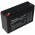 Exide Powerfit S306/12 S 6V 12000mAh Faston 4,8mm 1950g AGM �lom-zsel�s Akkumul�tor