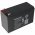 Panasonic UP-VWA1245P1 (UP-RW1245P1) 12V 7,8Ah Akkumul�tor LC-R129P1 LC-R129CH1 �lom-zsel�s AGM