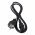 Kaltger�te t�pk�bel CEE7/7 (Typ F) - C13 1,5m fekete 250VAC 10A H05-VV-F3G