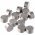 Univerz�lis mini darts�lyok 0,4g 12db/csomag rozsdamentes ac�l
