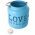 Eazyuse LED l�mp�s 'Love is all you need' k�k 3 feh�r LED elemekkel egy�tt CR2032 2db