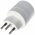 Sv�jci adapter Schuko Typ F aljzatr�l sv�jci 3 t�s dug� 230V 10A feh�r